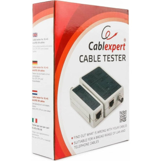 Тестер LAN для RJ-45, RG-58 Cablexpert NCT-1