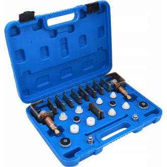 Комплект адаптеров для промывки контура кондиционера Car-tool N04411