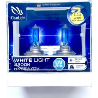 Комплект ламп Clearlight MLH7WL+W5W