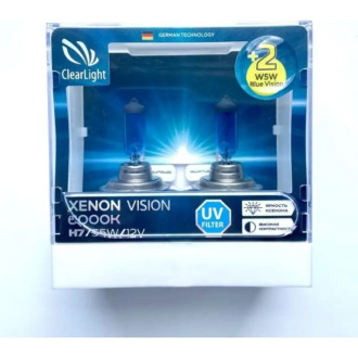 Комплект ламп Clearlight MLH7XV+W5W