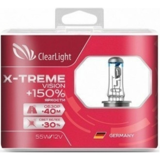 Комплект ламп Clearlight X-treme Vision +150% Light