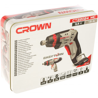 Аккумуляторный шуруповерт Crown CT22024 MC