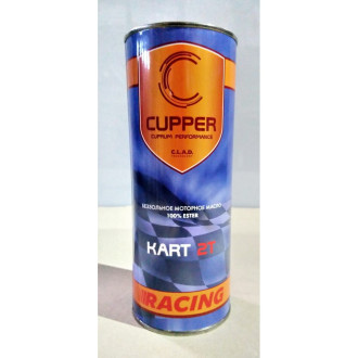 Синтетическое моторное масло для двухтактных двигателей CUPPER KART 2T
