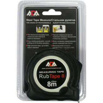 Рулетка ADA RubTape 8