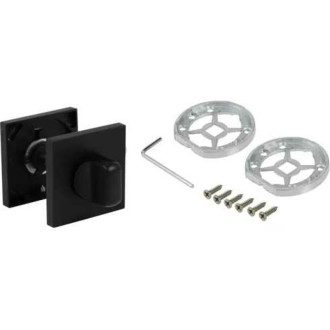 Завертка сантехническая ADDEN BAU WC SQ-003 BLACK