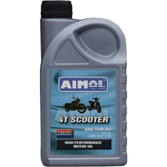 Моторное минеральное масло для четырехтактных двигателей AIMOL 4T Scooter
