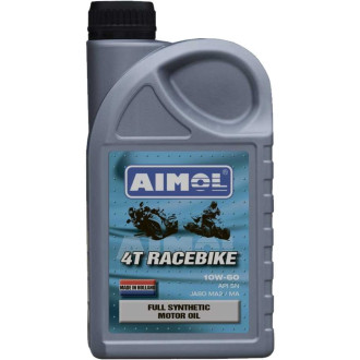 Моторное синтетическое масло для четырехтактных двигателей AIMOL 4T Racebike 10W-60