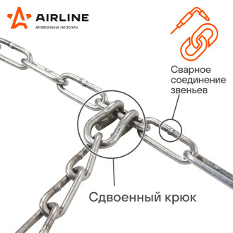 Цепи противоскольжения Airline ADCW002
