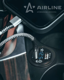 Встраиваемая влагозащитная usb розетка Airline AEBJ203