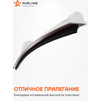 Бескаркасная щетка стеклоочистителя Airline AWB-BKP-550