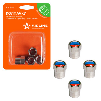 Колпачки на шинный вентиль Airline AVC-05