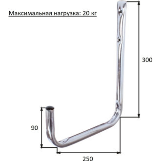 Настенный крючок ALBERTS 802059