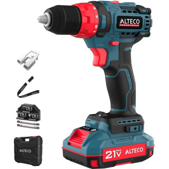 Бесщеточная аккумуляторная дрель шуруповерт ALTECO CD 21-45 BL