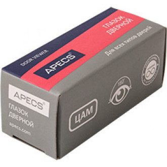Дверной глазок APECS 1516/70-130-BLM