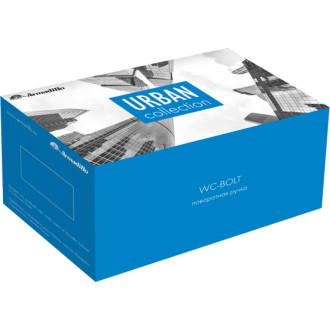 Поворотная ручка Armadillo WC-BOLT BK6/URB SN-3