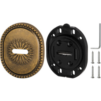 Накладка на сувальдный замок Armadillo ESC.S-auto.CL/OV (PS-DEC CL / ATC Protector 1) OB-13
