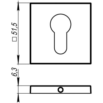 Накладка на цилиндр Armadillo CYLINDER ET USS CP-8
