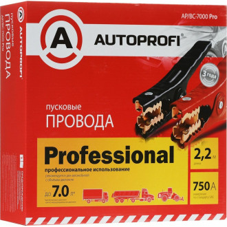 Пусковые провода AUTOPROFI 1 6 AP BC - 7000 Pro