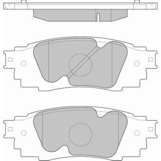 Дисковые тормозные колодки Avantech AV4401