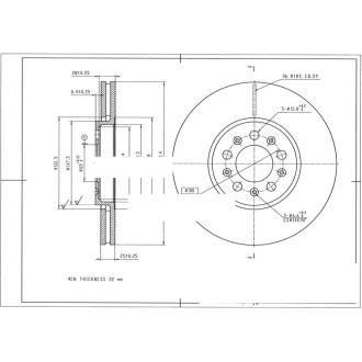 Тормозной диск Avantech BR3014S