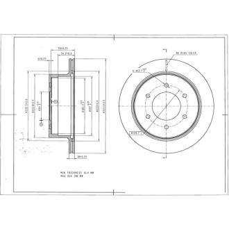 Тормозной диск Avantech BR0248S