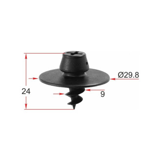 Клипса AVERS 3D0864812AB41-10
