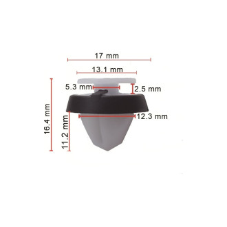 Клипса AVERS 5J0867276-10