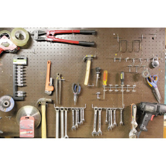 Двойные крючки для перфопанелей AVVA PH806