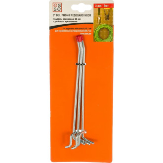 Двойные крючки для перфопанелей AVVA PH808