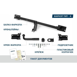 Разборный фаркоп Hyundai Tucson IV/Kia Sportage V 21- BERG F.2314.001