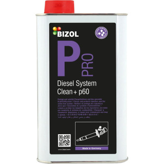 Профессиональный очиститель дизельных систем Bizol Pro Diesel System Clean+ p60 1 л