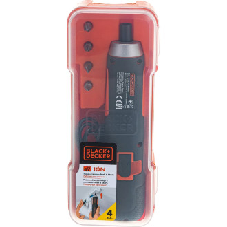 Аккумуляторная отвертка Black+Decker BD40K4-RU