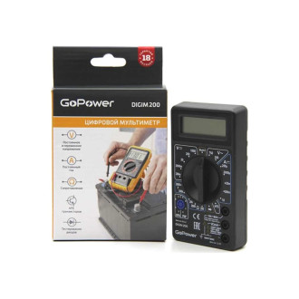 Мультиметр GoPower DigiM 200
