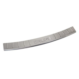 Декоративная накладка бампера CHEVROLET Cruze седан 2011-2013 Dollex NBI-001