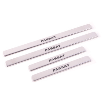 Накладки внутренних порогов VW Passat B8 Dollex NPK-011