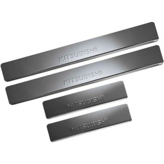 Накладка внутренних порогов MITSUBISHI Eclipse Cross 2017-> 4 Dollex NPS-089