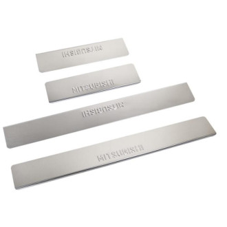 Накладка внутренних порогов MITSUBISHI ASX 2013-> Dollex NPS-023
