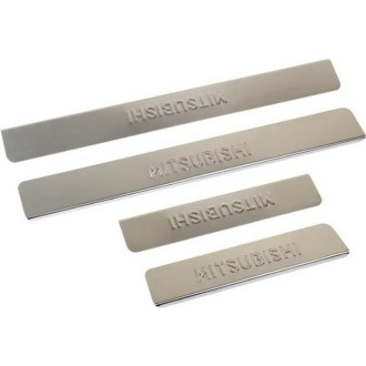 Накладка внутренних порогов MITSUBISHI ASX, Outlander, Lancer-X Dollex NPS-025