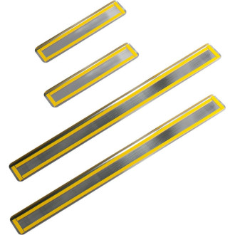 Накладки внутренних порогов CHERY Tiggo 4 Dollex NPS-116