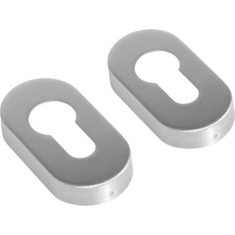 Овальная ключевина для профильных дверей Doorlock DL UR01 PZ