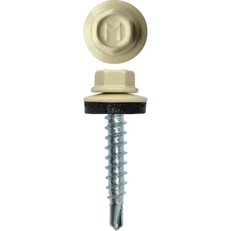Кровельный саморез Daxmer 4,8х29 RAL1015 (250 шт.)