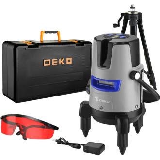 Самовыравнивающийся лазерный уровень DEKO DKLL02RB PRO SET 2 PREMIUM