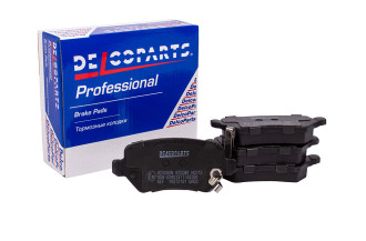 Задние дисковые колодки тормозные Delcoparts 19372191