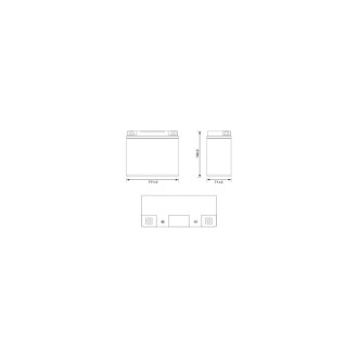Аккумуляторная батарея DELTA CT 1212.2