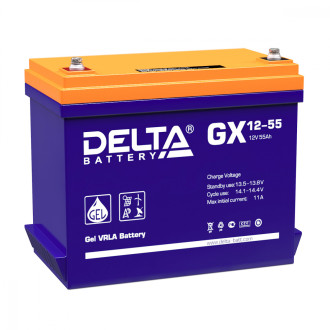 Аккумулятор DELTA GX 12-55