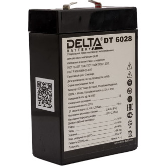 Батарея аккумуляторная DELTA DT 6028