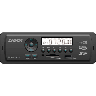 Автомагнитола DIGMA DCR-100B24