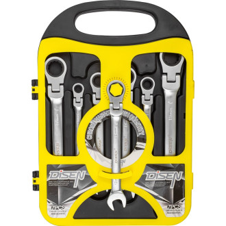 Набор ключей трещоточных Disen DSD1507F