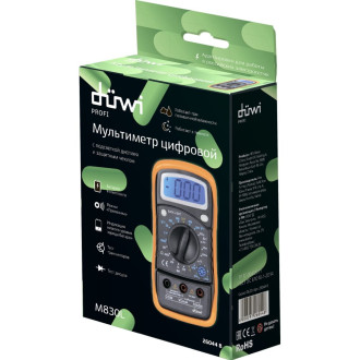 Цифровой мультиметр duwi M830L PROFI