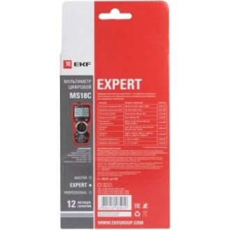 Цифровой мультиметр EKF MS18C Expert